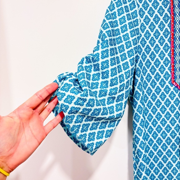 URBAN COCO Green and pink floral dress - Picture 6 of 10